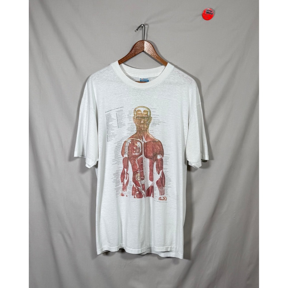 Hanes Fifty-Fifty Anatomical Kurt Cobain XL Single Stitch